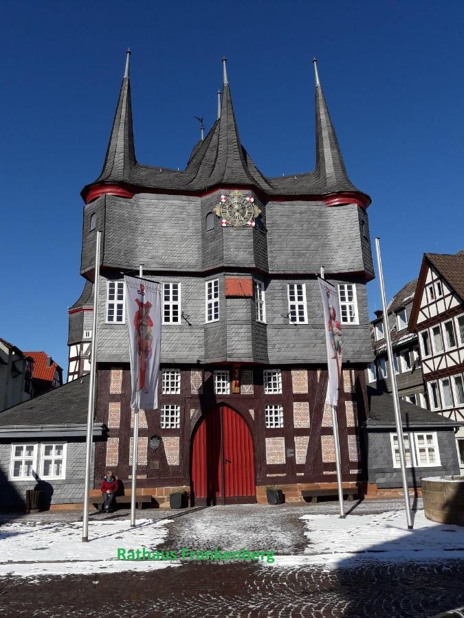 Haus-In-Gemuenden-An-Der-Wohra Lägenhet Gemunden an der Wohra Exteriör bild